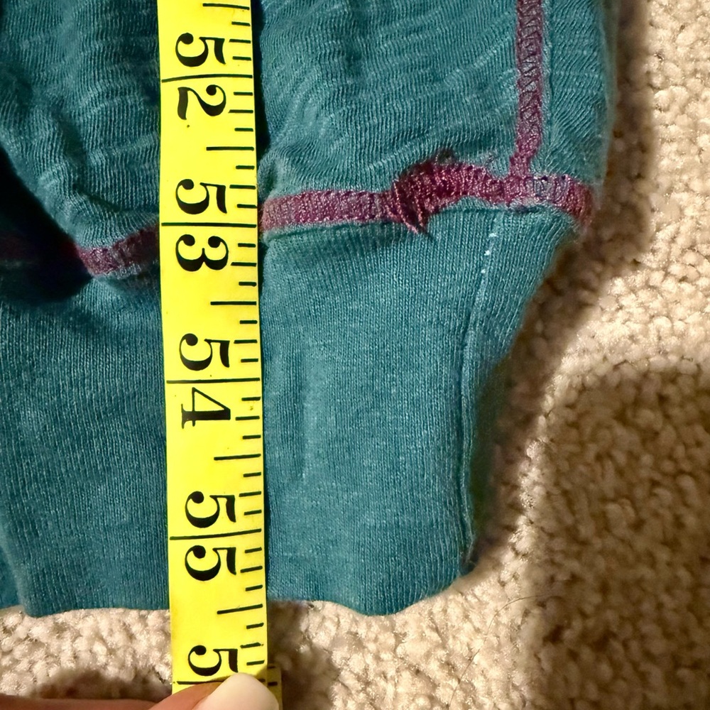 Natural Life Teal Cotton Top - Picture 11 of 11